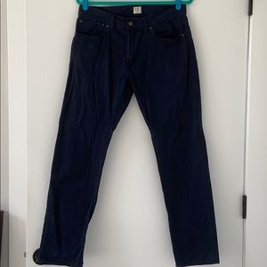 J Crew Urban Slim Jeans, Men’s Size 32W 30L